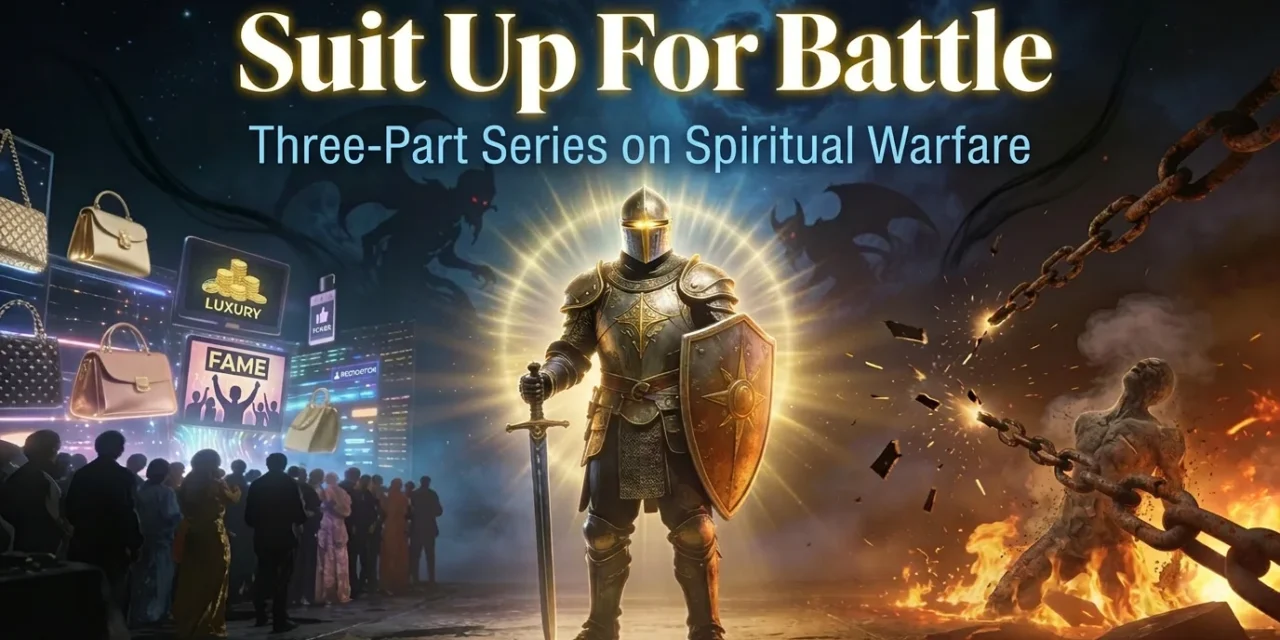 Suit Up for Battle: At War With the Devil